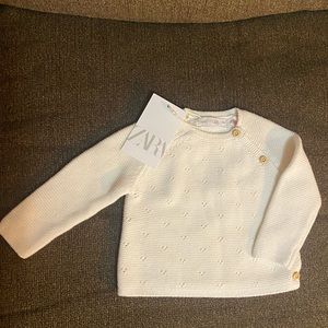Baby Zara knitted top 6-9 months